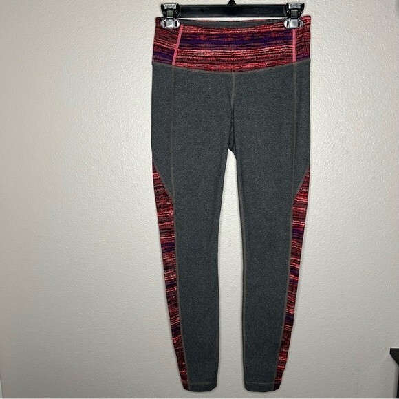 Athleta Retreat Revelation gray athletic high waist leggings women’s size small - Picture 2 of 6